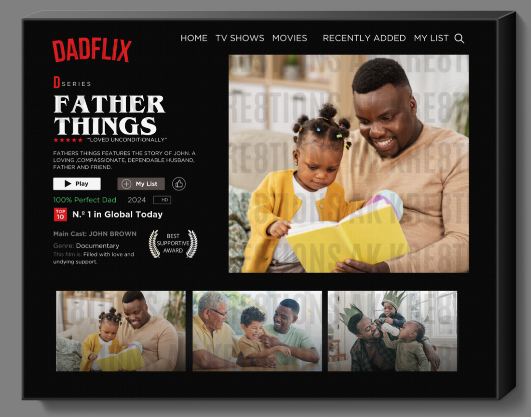 Dadflix Canvas